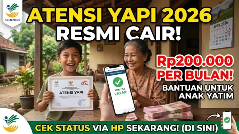 ATENSI YAPI 2026 Resmi Cair