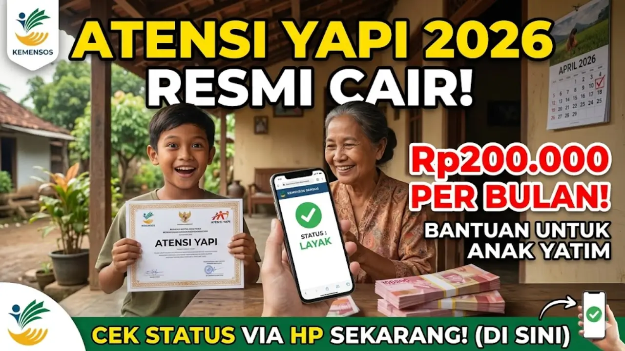 ATENSI YAPI 2026 Resmi Cair