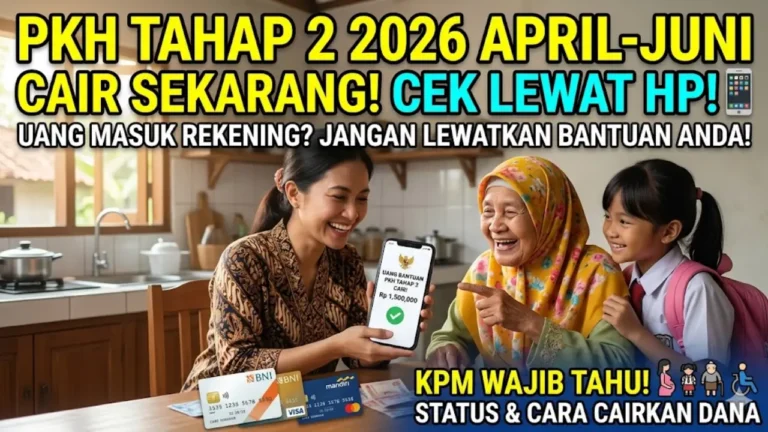 Cek PKH Tahap 2 2026 April–Juni
