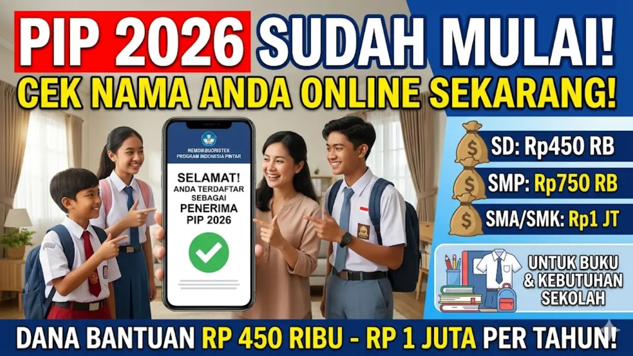 PIP 2026 Sudah Mulai