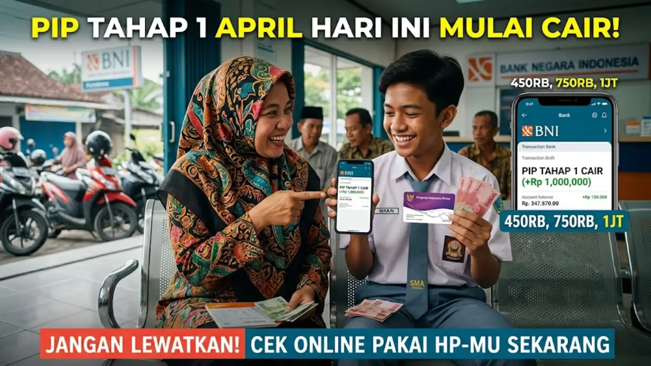 PIP Tahap 1 2026 Mulai April